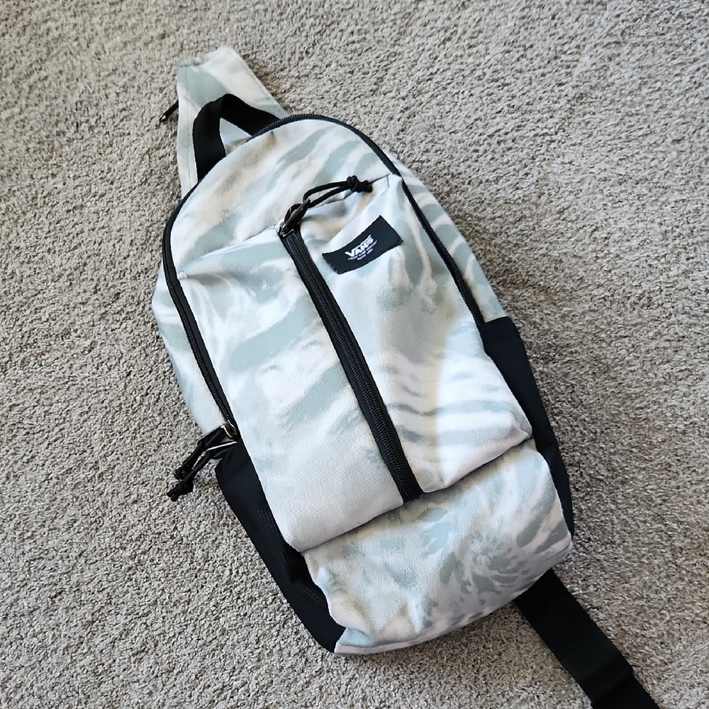 Vans Gray and Black Men's Backpack